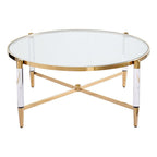 Floating Gold Coffee Table-abc