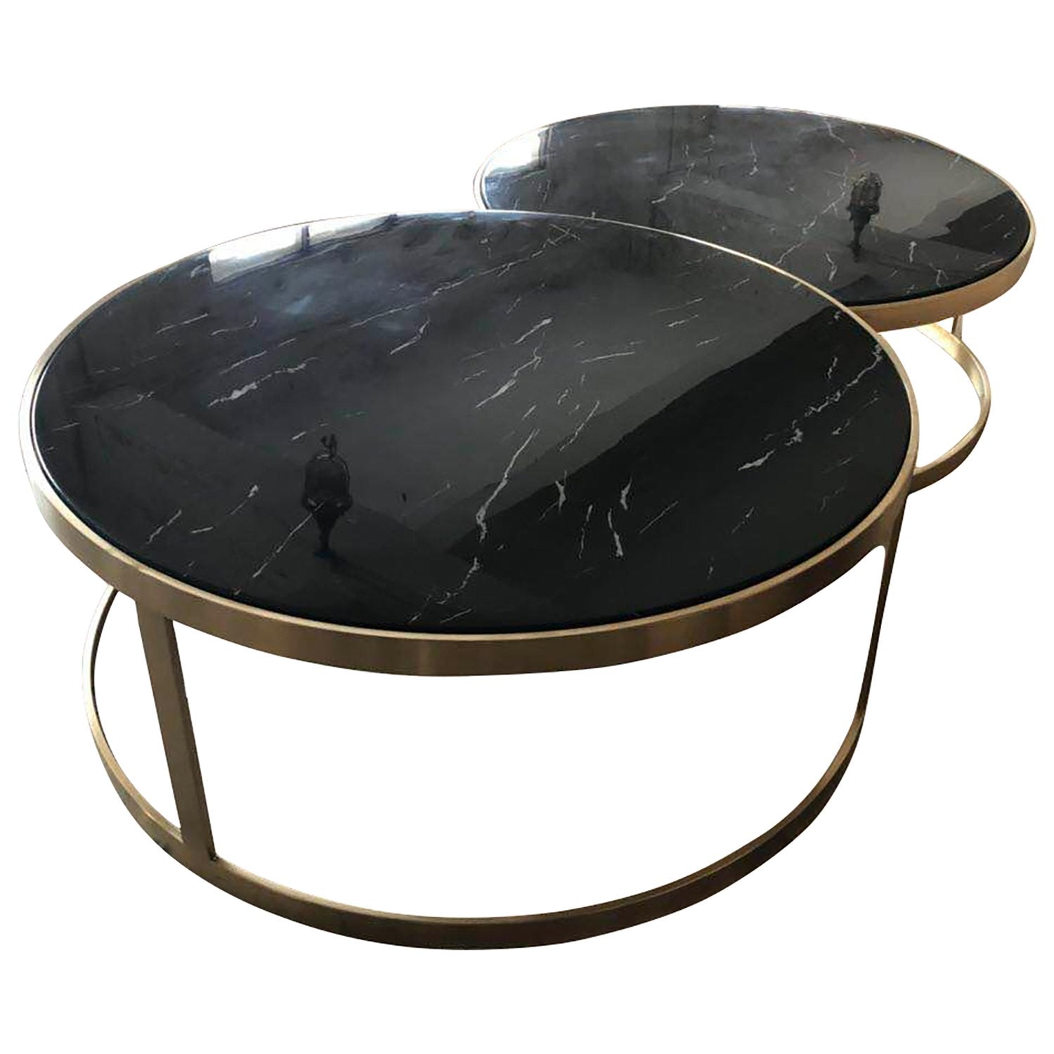 Splendour Coffee Table Set Black Marble-abc