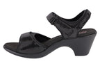 Camille - Black 2" Heel Sandals-abc