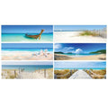 Canvas Sandy Toes Set of 6-abc