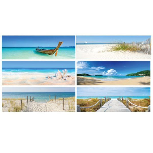 Canvas Sandy Toes Set of 6-abc