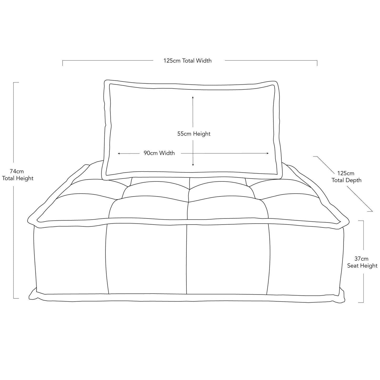 Capri Lounger - Riva Natural-abc