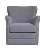 Autumn Swivel Arm Chair - Grey-abc