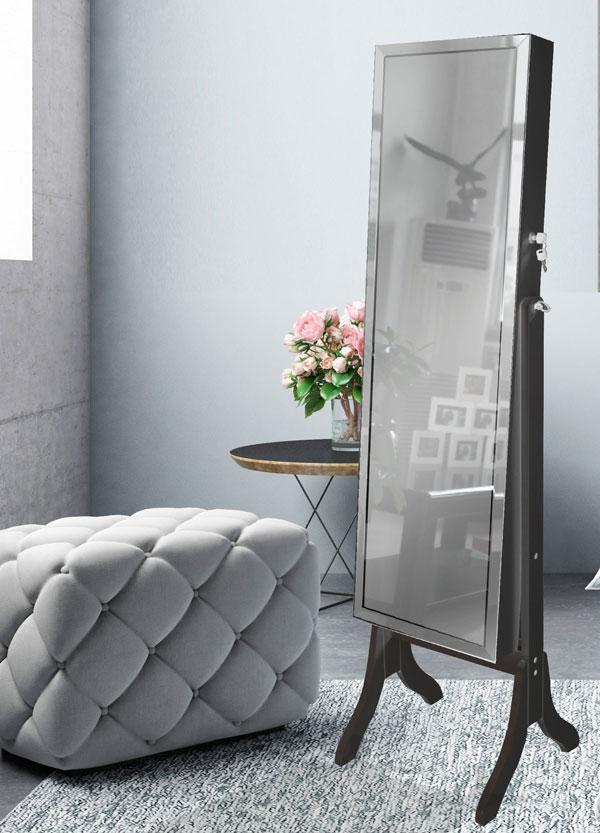 Chantel Jewellery Stand Black-abc