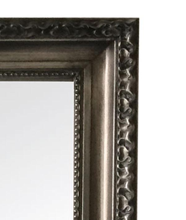 Charlotte Ornate Mirror Antique Silver-abc