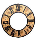 Clock Mirror Centre Antique Finish-abc