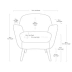 Coco Club Chair - Black-abc