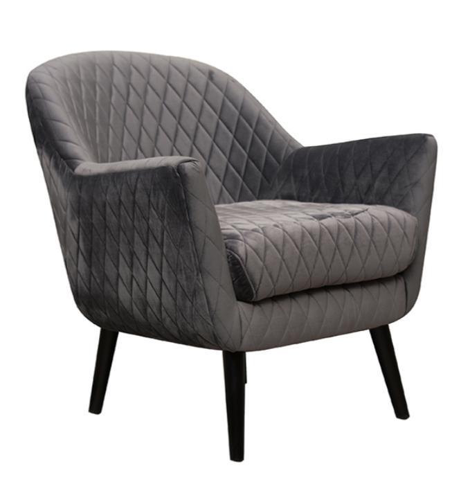 Coco Club Chair - Charcoal-abc