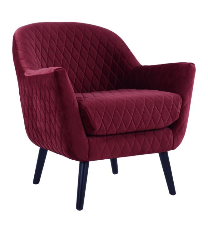 Coco Club Chair - Merlot-abc