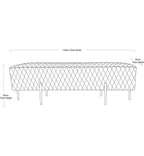 Coco Quilted Ottoman - Mulberry-abc