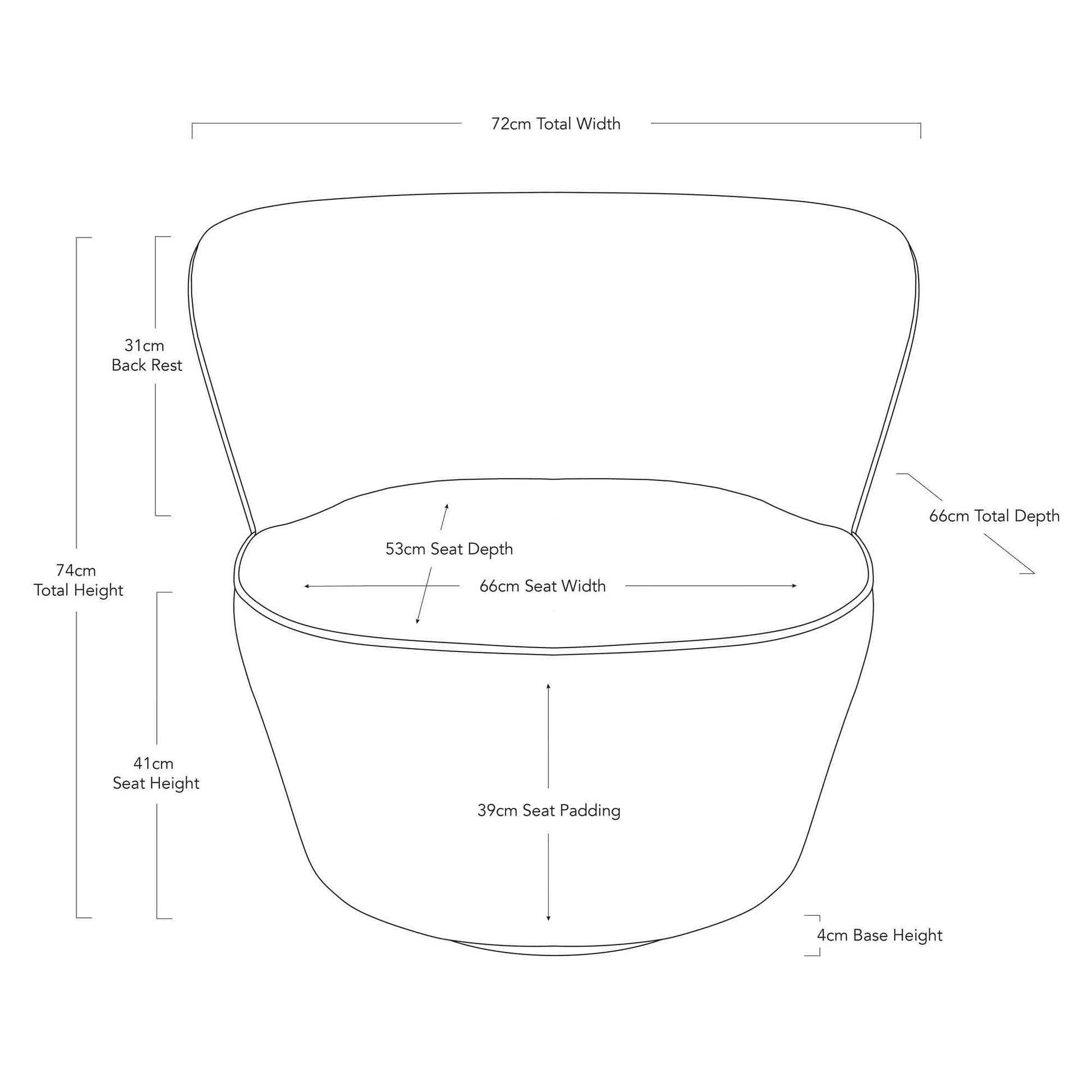 Coco Swivel Chair - Textured Pearl-abc