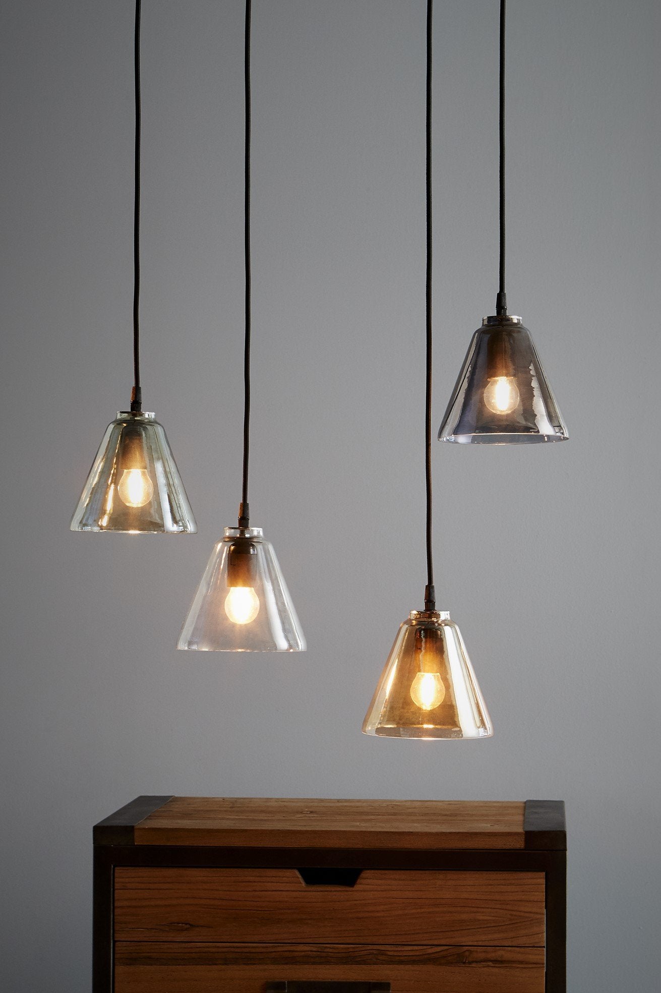 Cono - Pale Green - Glass Cone Pendant Light-abc