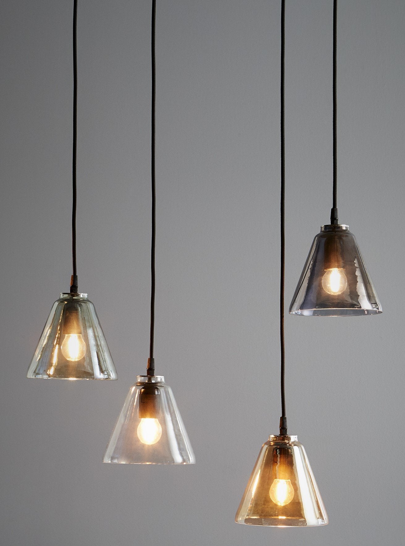 Cono - Pale Green - Glass Cone Pendant Light-abc