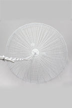 Cray Dome - White - Wire Weave Dome Pendant Light-abc