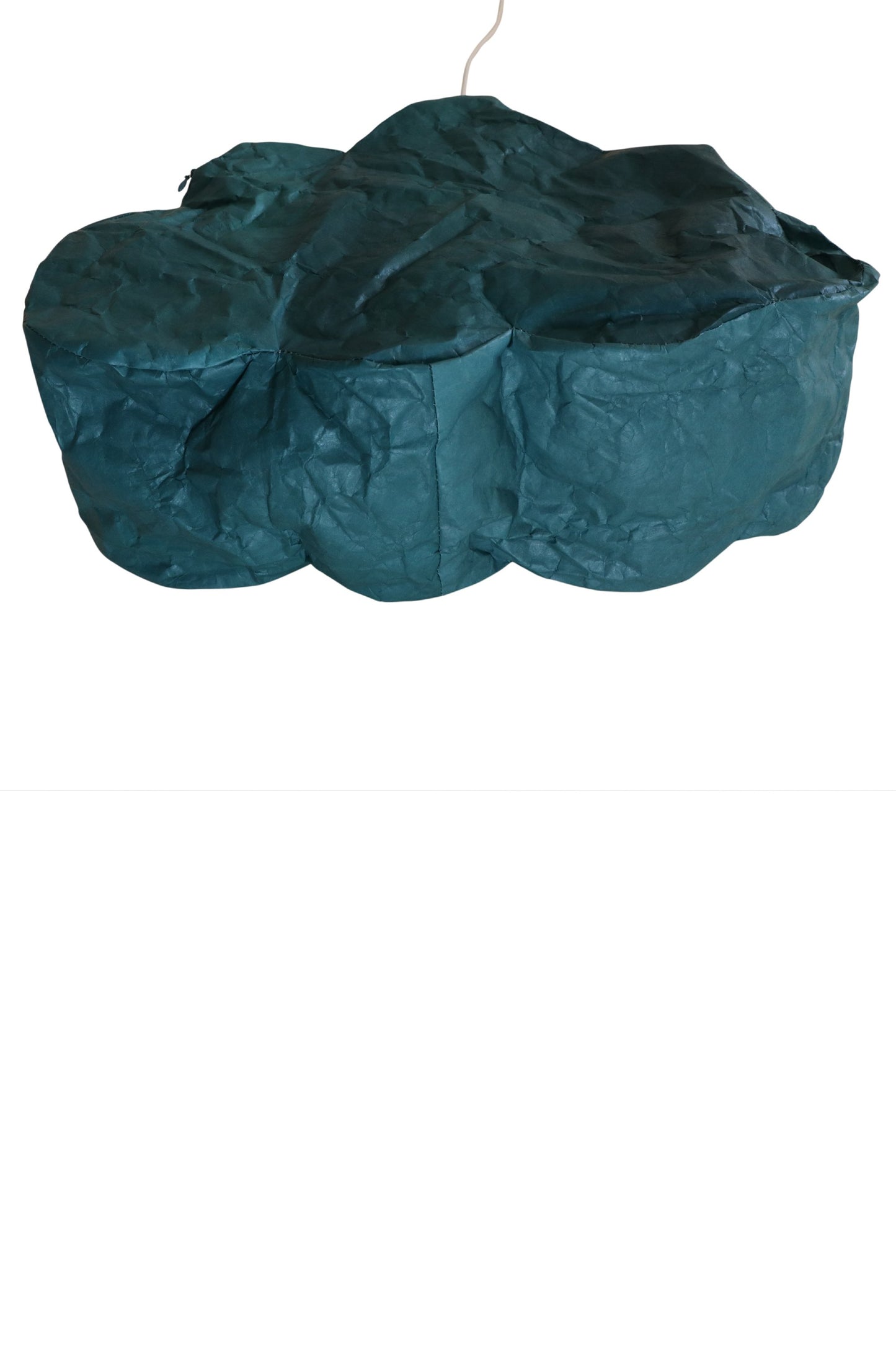 Cumulus - Sky Blue - Free Form Cloud Paper Pendant Light-abc