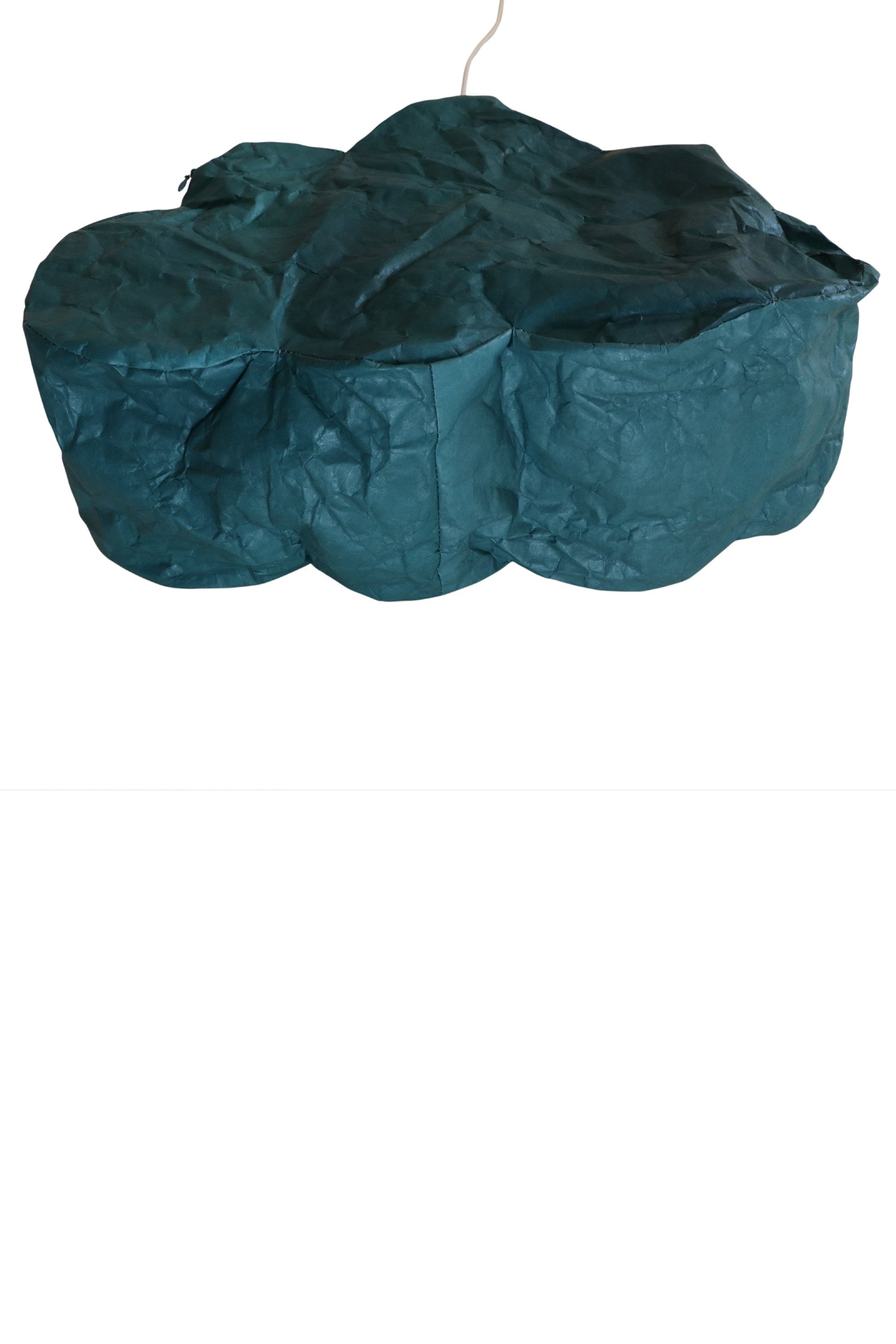 Cumulus - Sky Blue - Free Form Cloud Paper Pendant Light-abc