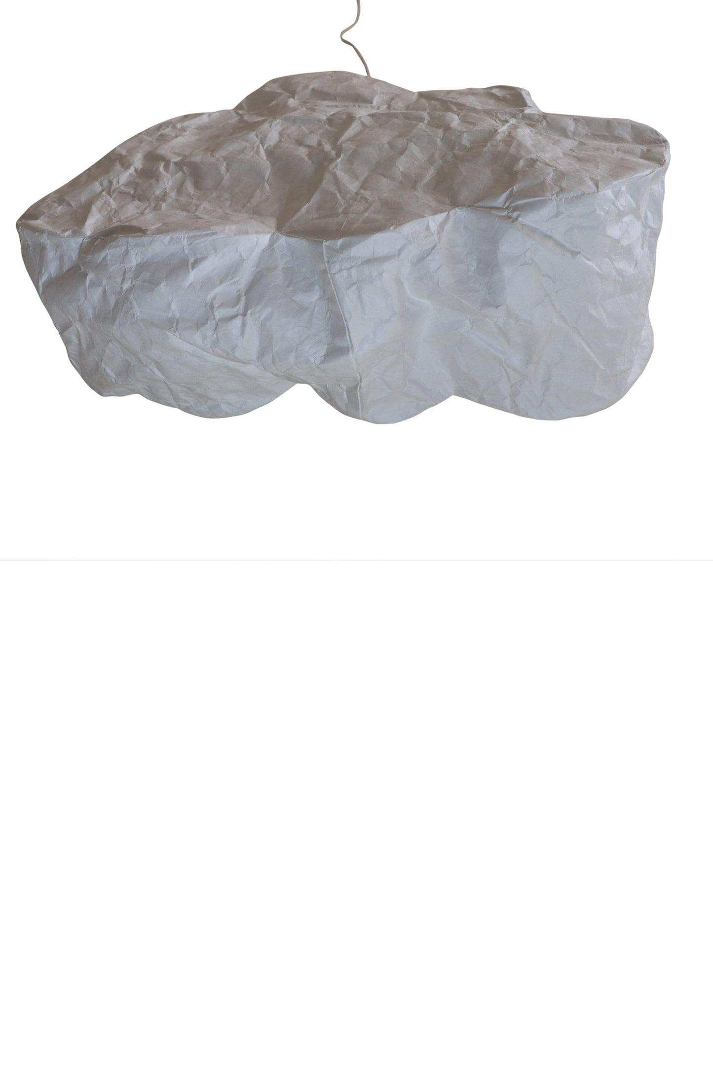 Cumulus - White - Free Form Cloud Paper Pendant Light-abc
