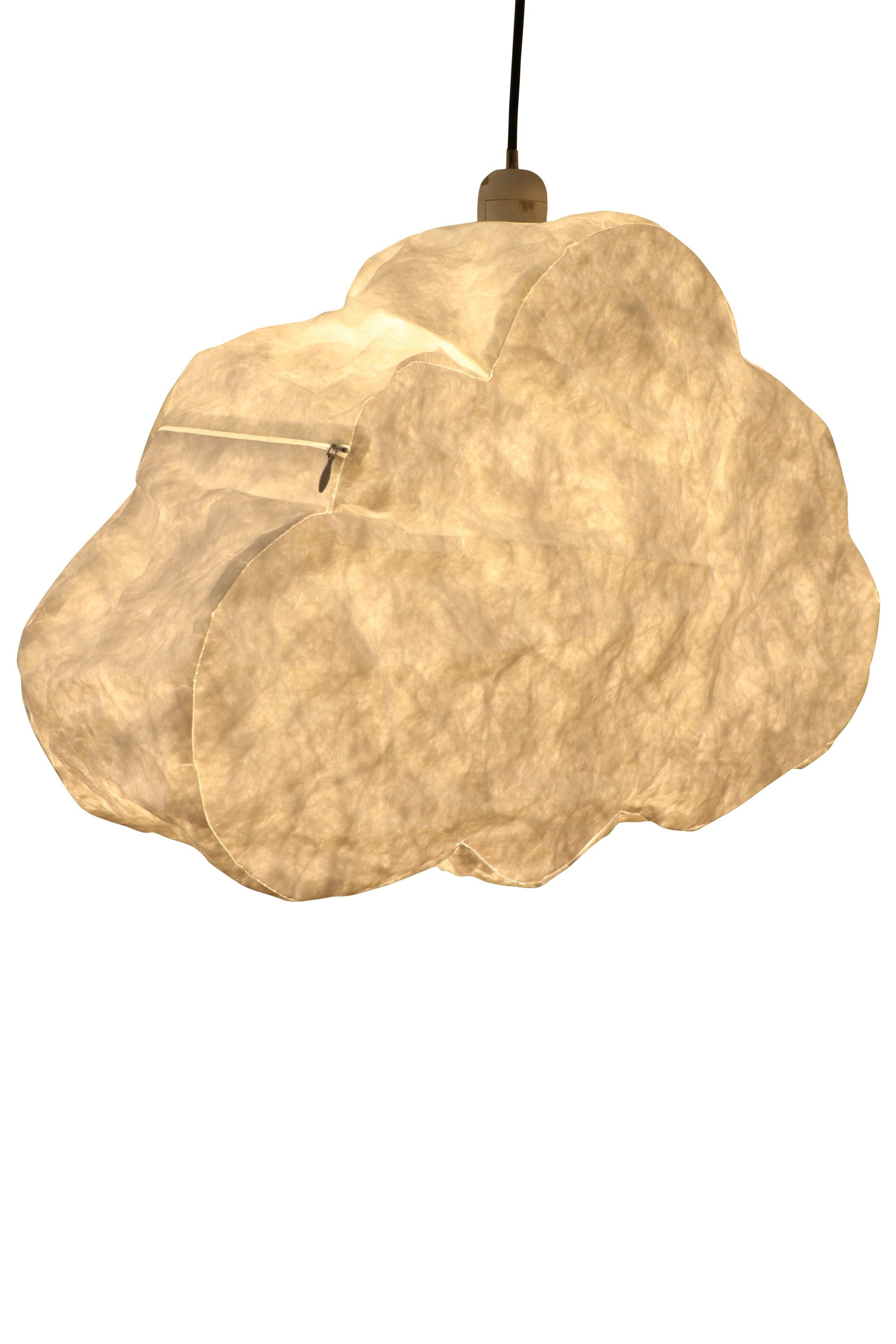 Cumulus - White - Free Form Cloud Paper Pendant Light-abc