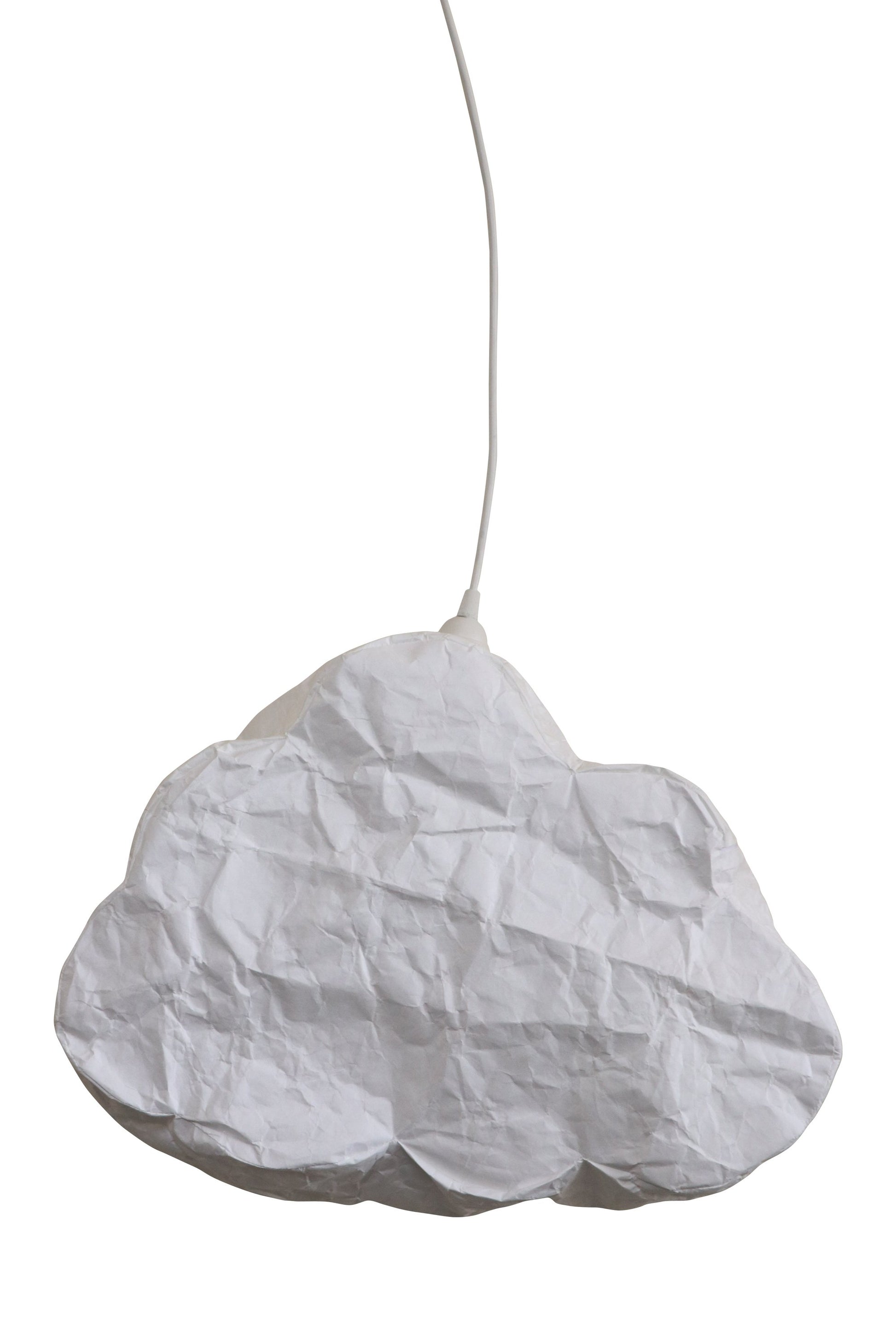 Cumulus - White - Free Form Cloud Paper Pendant Light-abc
