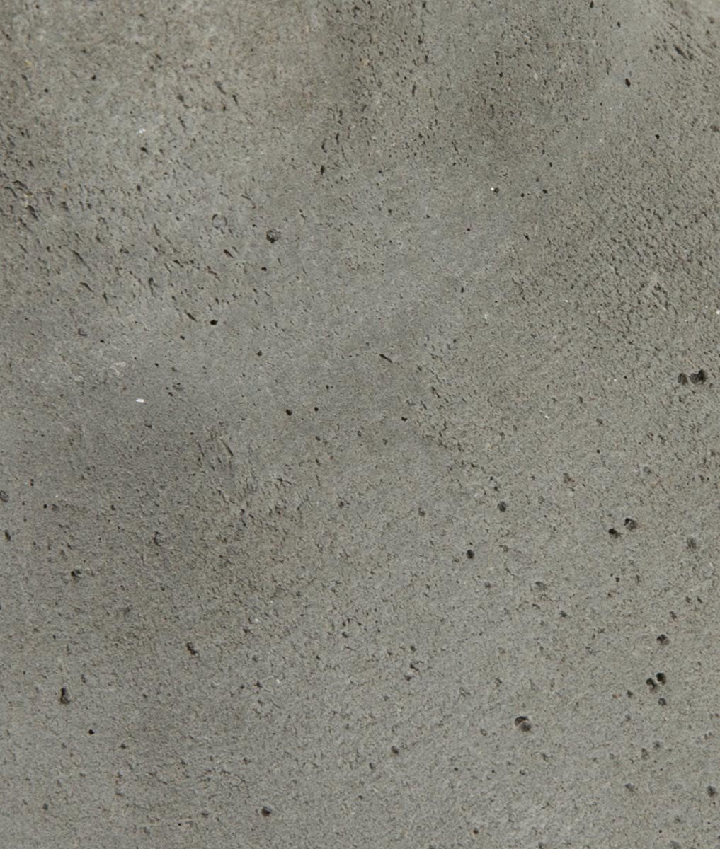 Raw Concrete Pendant Light with Aluminium Canopy-abc