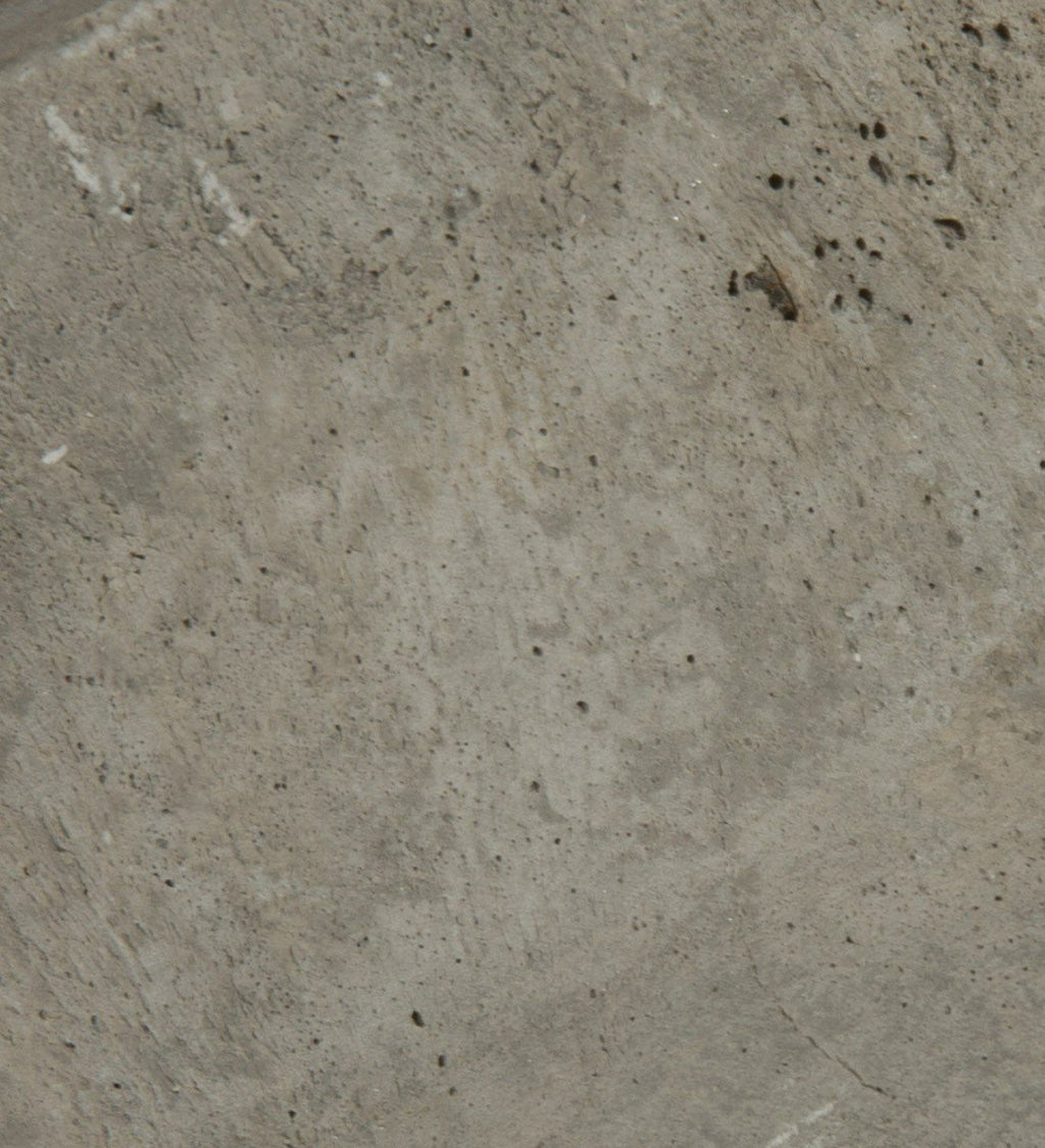 Raw Concrete Pendant Light with Aluminium Canopy-abc