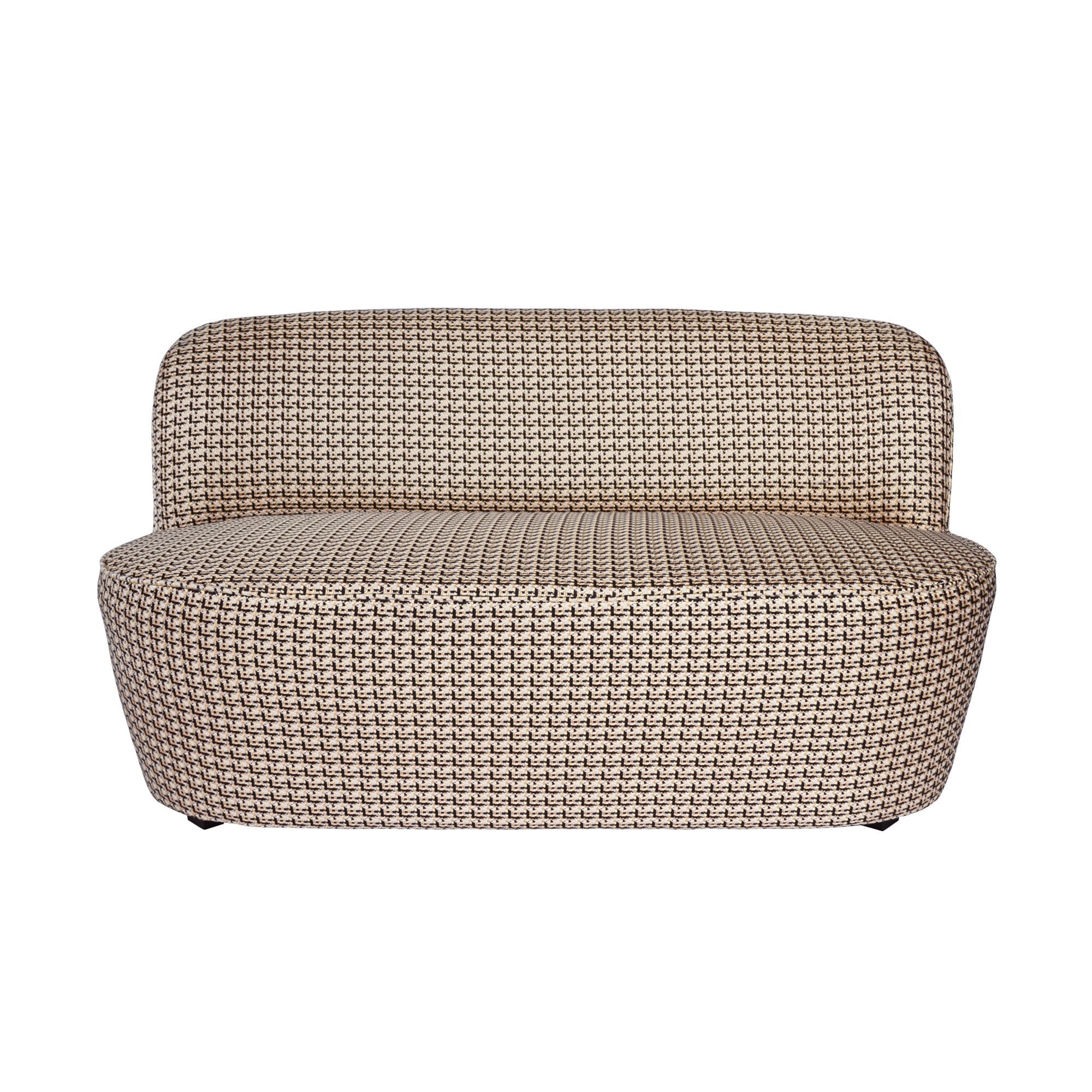 Carsen Sofa - Black & Gold Tweed-abc