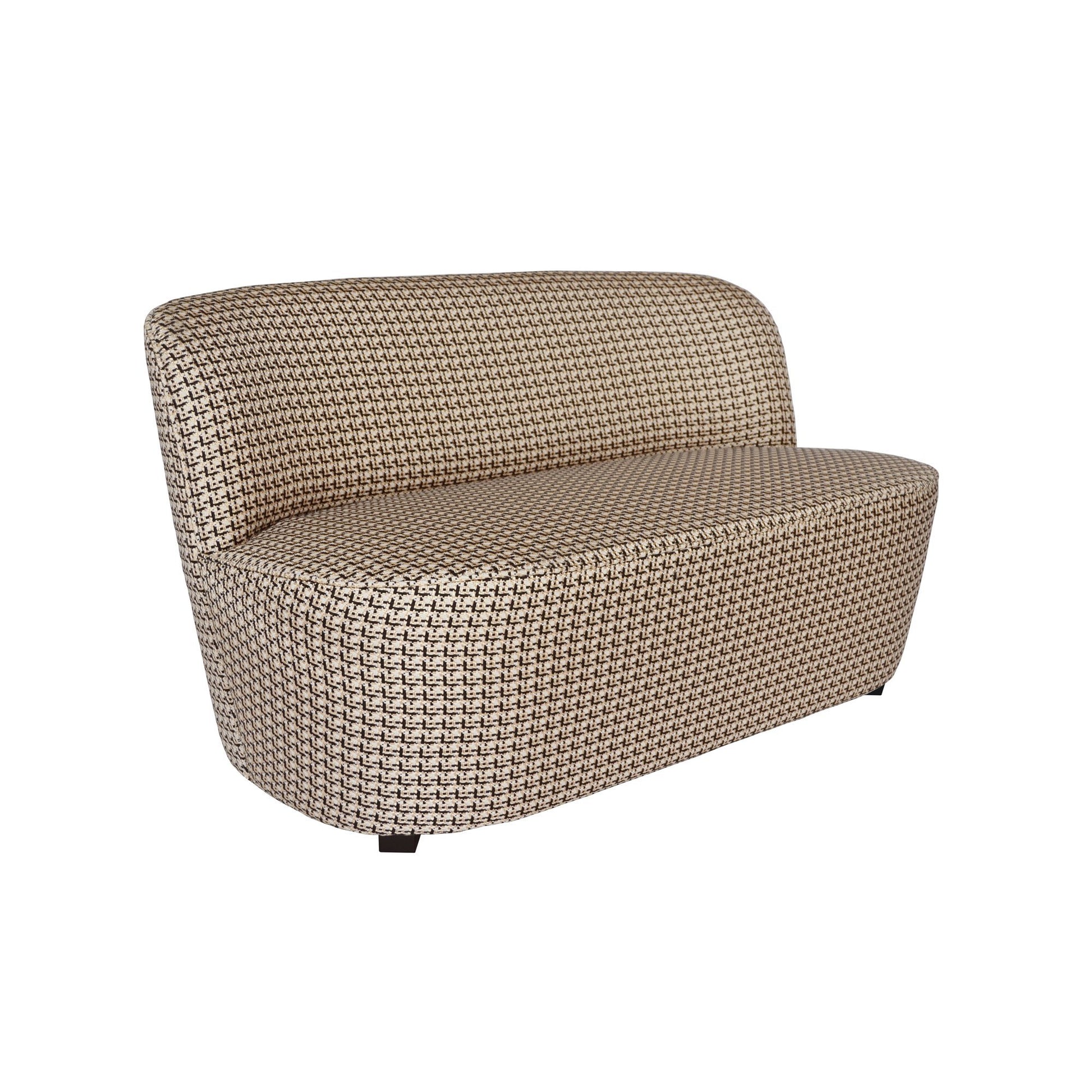 Carsen Sofa - Black & Gold Tweed-abc