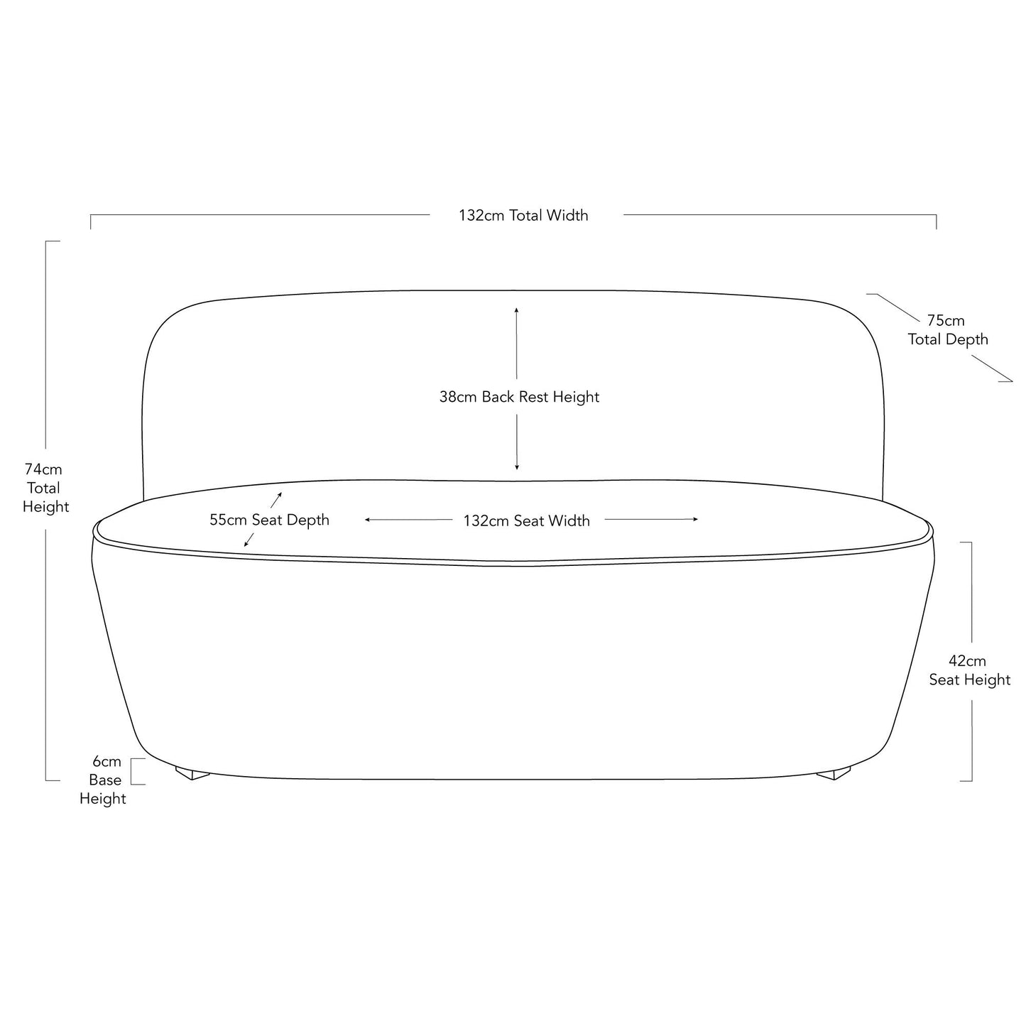 Carsen Sofa - Charcoal-abc