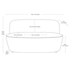 Carsen Sofa - French Navy-abc