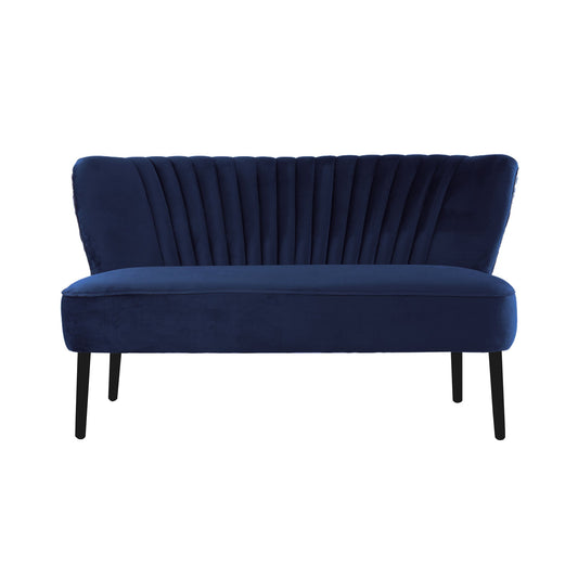 French Navy Coco Two Seater Sofa-abc