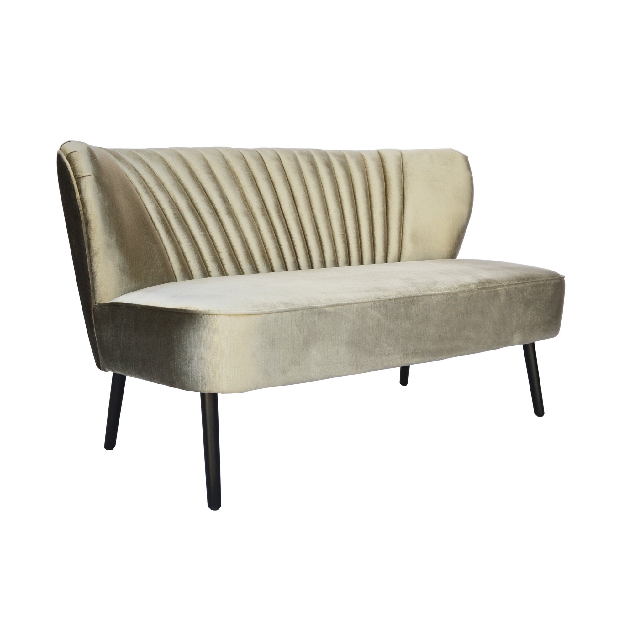 Vintage Gold Coco Two Seater Sofa-abc
