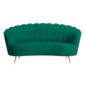 Green Shell Sofa-abc