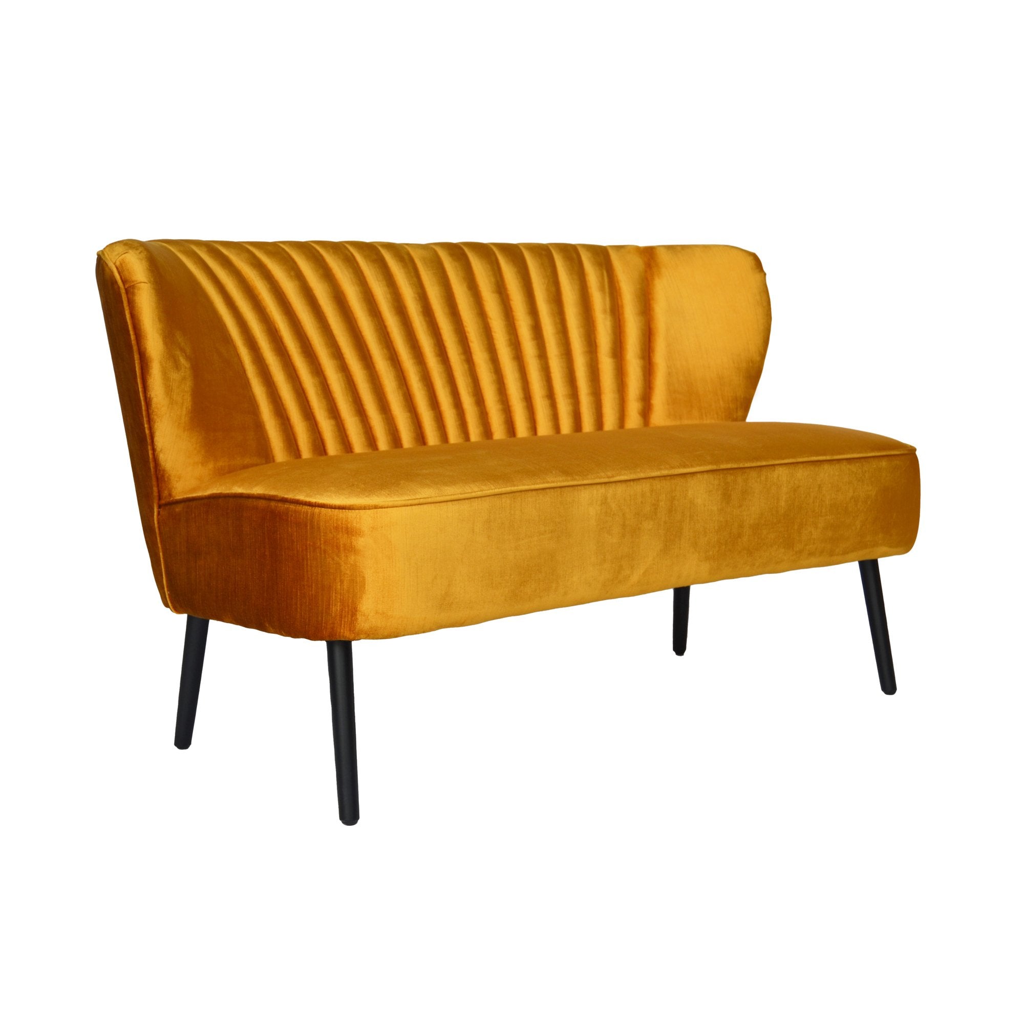 Vintage Marigold Coco Two Seater Sofa-abc