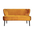 Vintage Marigold Coco Two Seater Sofa-abc