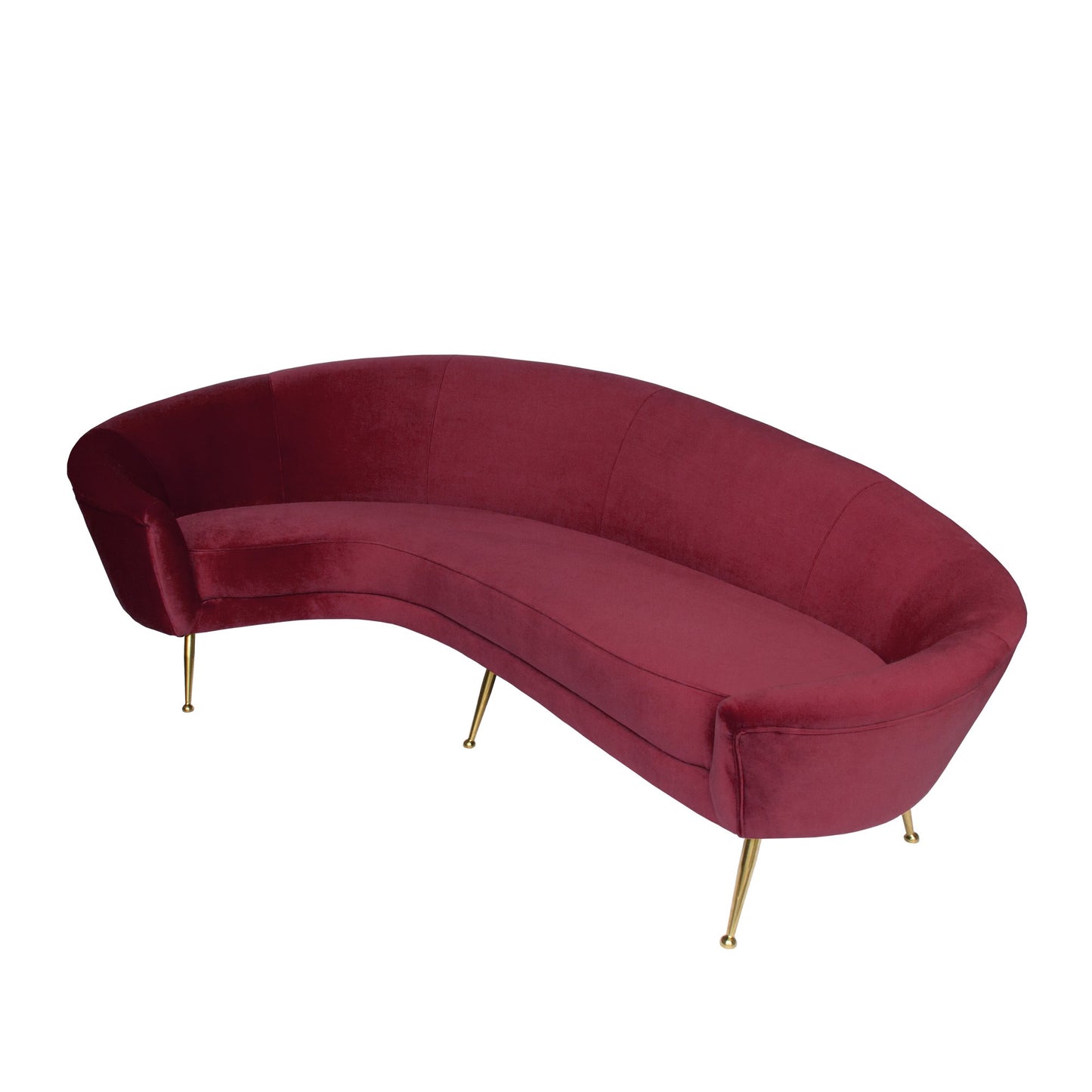 Monroe Sofa - Burgundy-abc