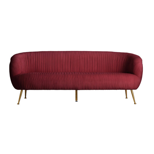 Perugia Three Seater Sofa - Ruby-abc