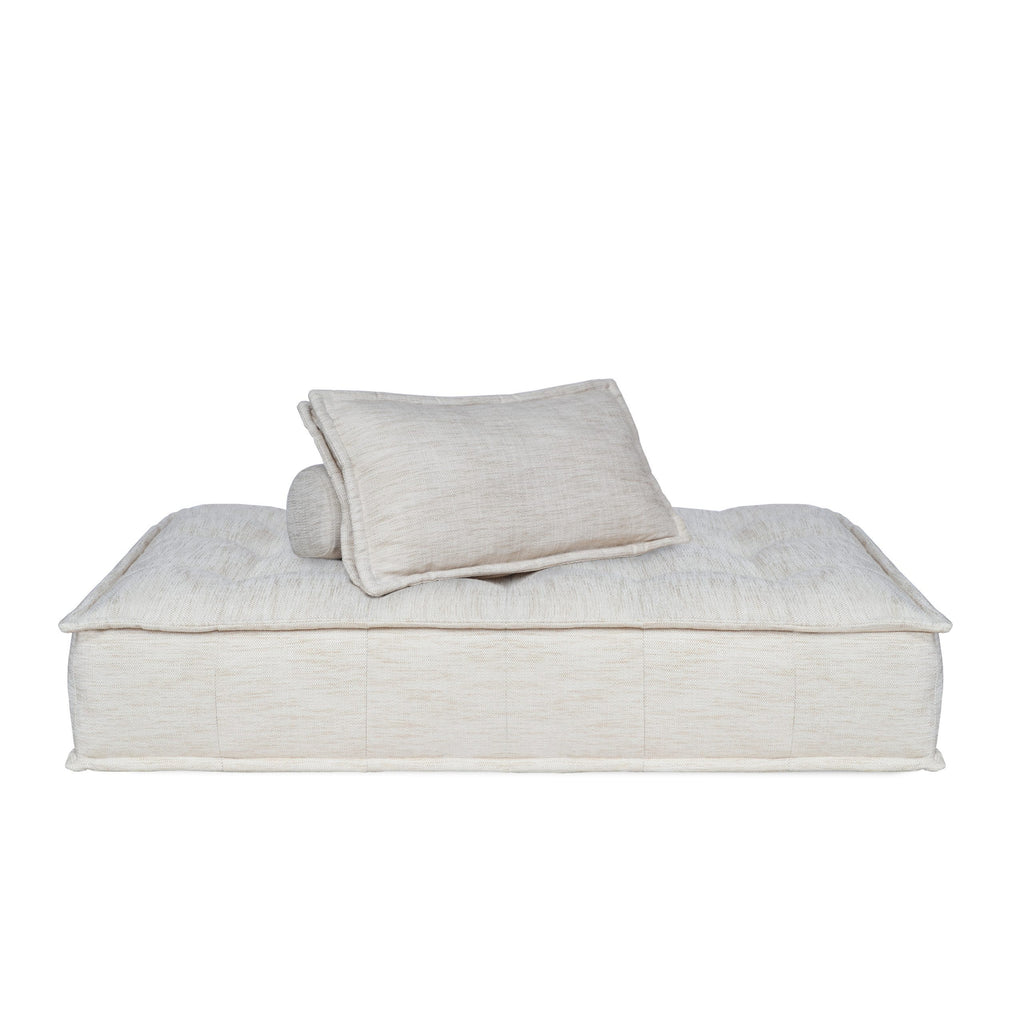 Capri Double Lounger - Natural-abc