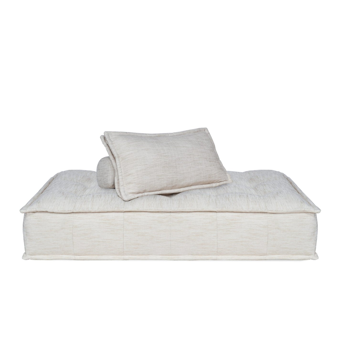 Capri Double Lounger - Natural-abc