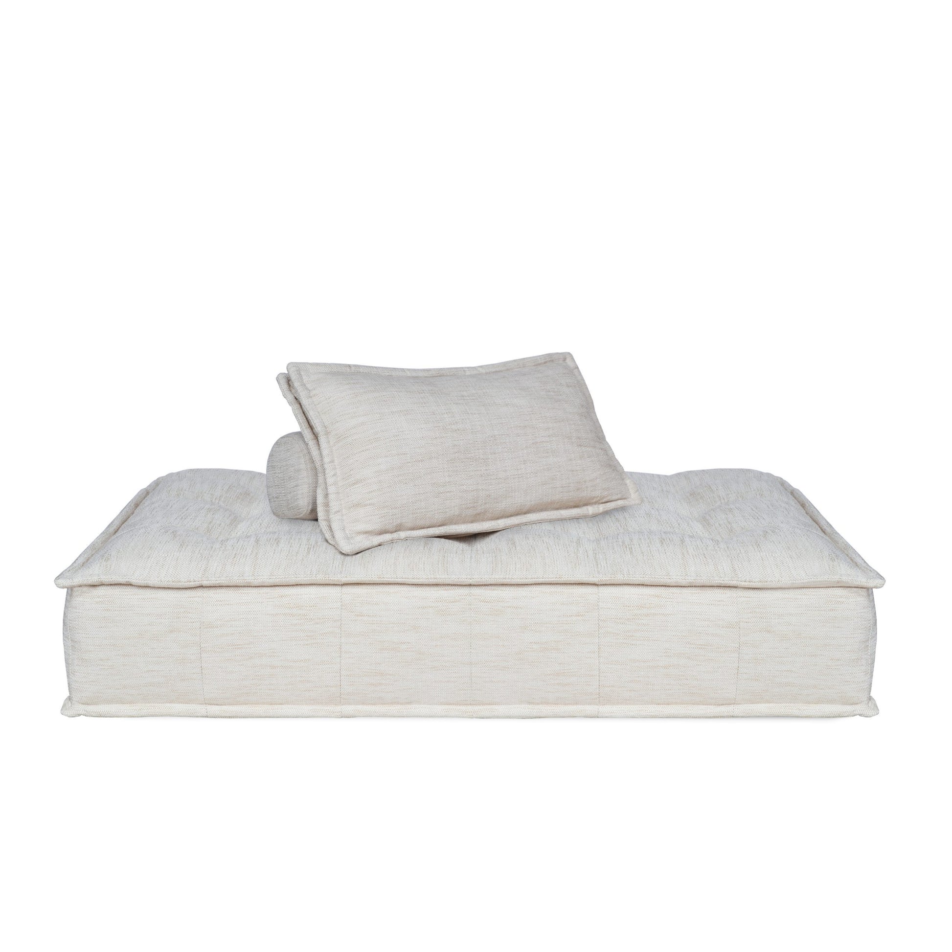 Capri Double Lounger - Natural-abc