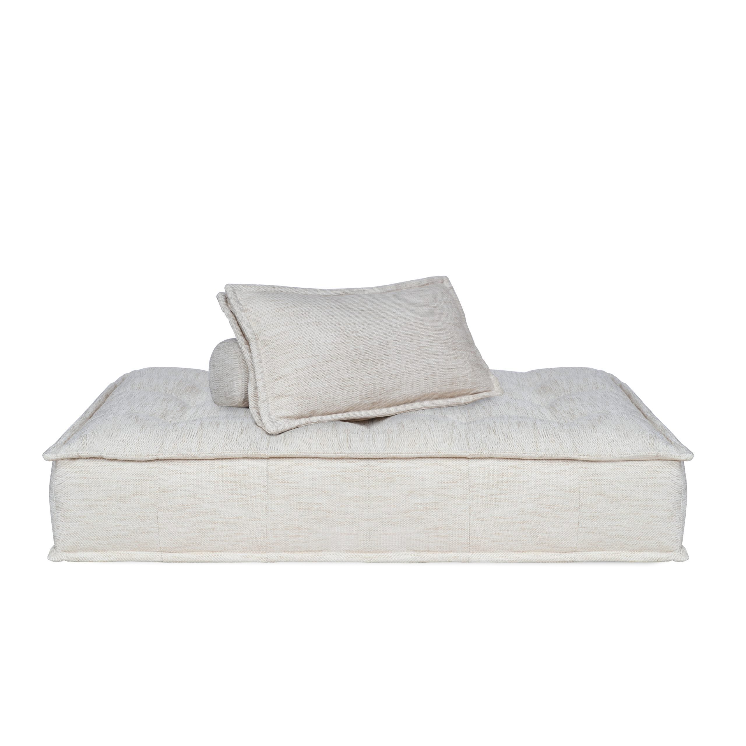 Capri Double Lounger - Natural-abc