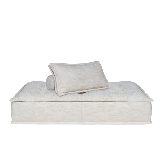 Capri Double Lounger - Natural-abc