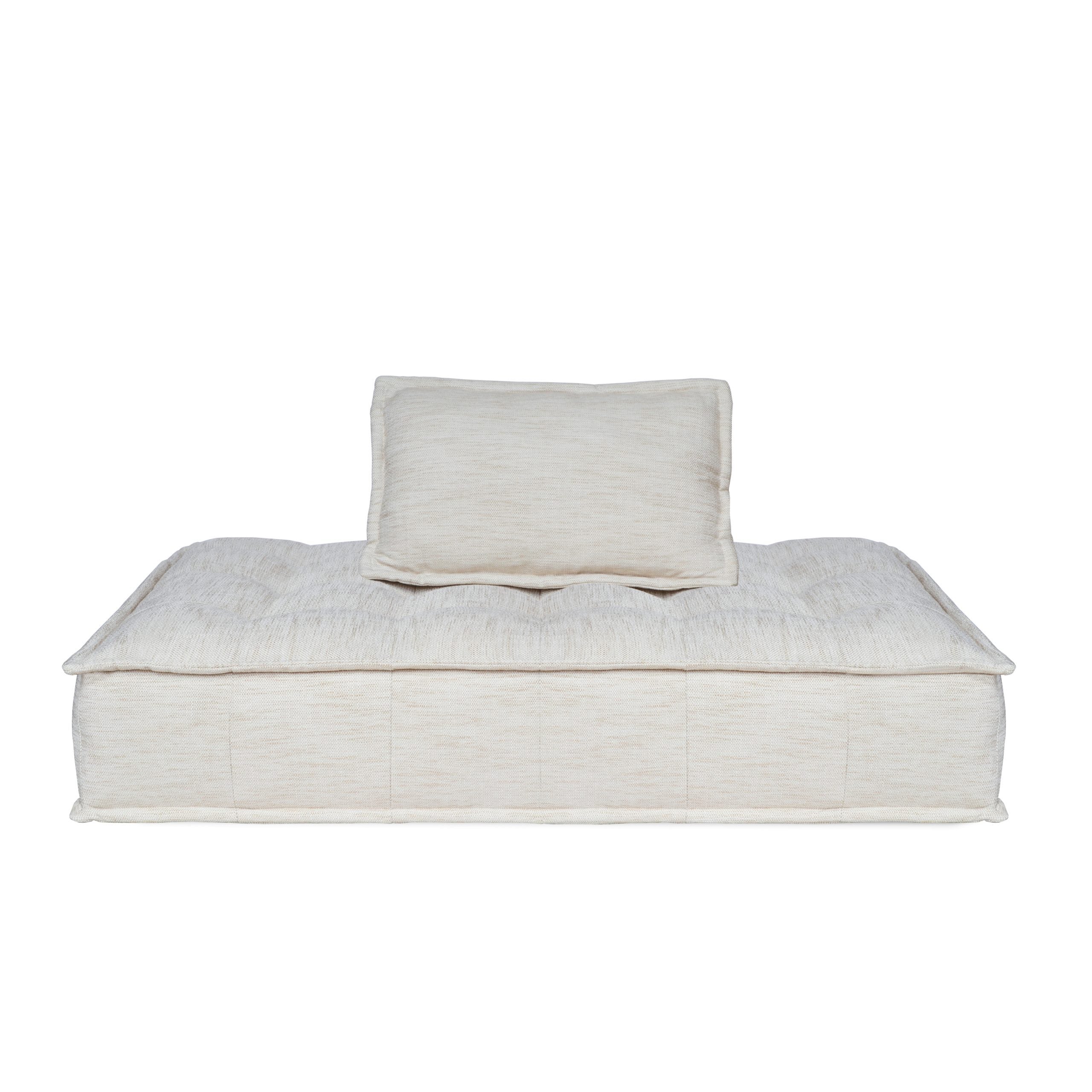 Capri Double Lounger - Natural-abc