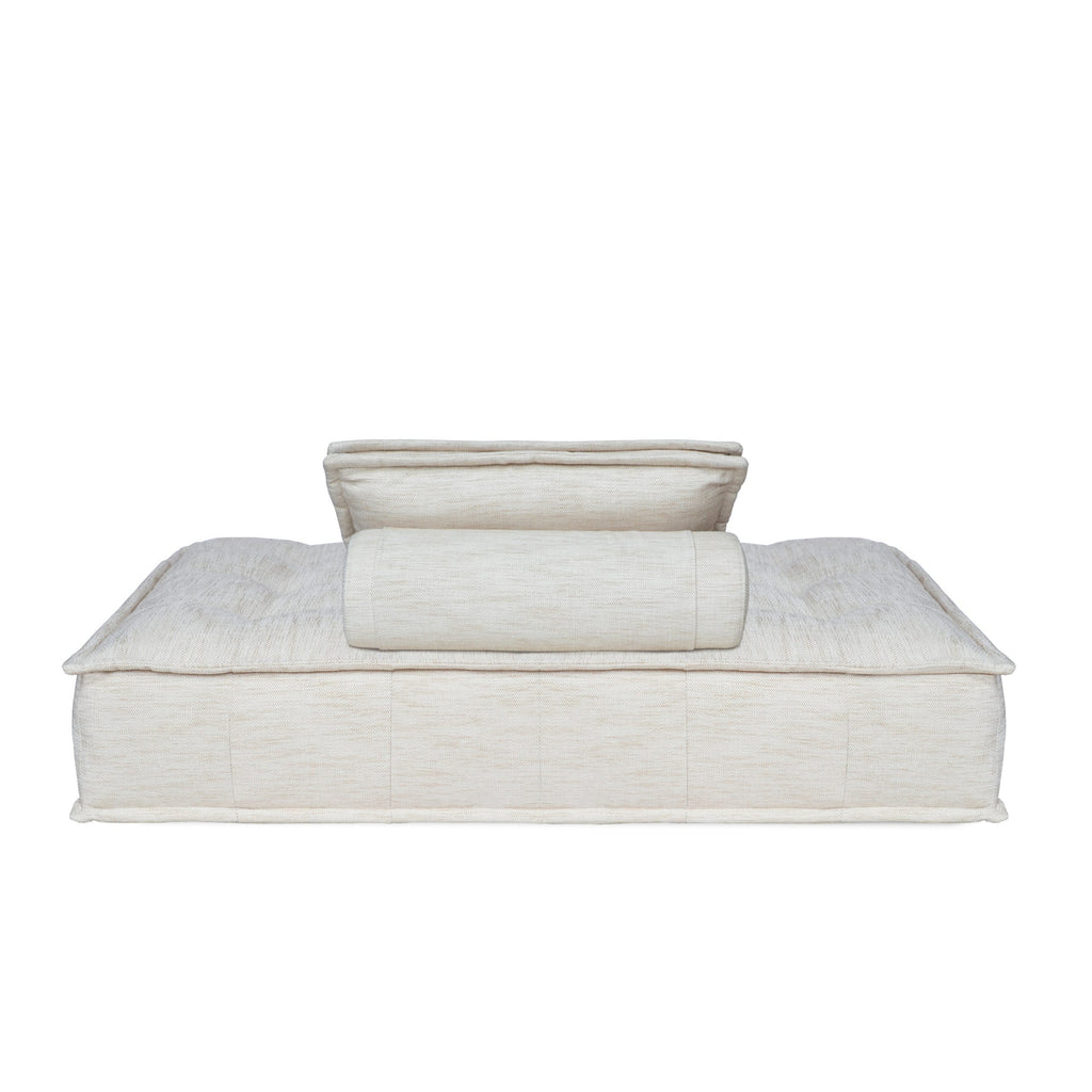 Capri Double Lounger - Natural-abc