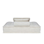 Capri Double Lounger - Natural-abc