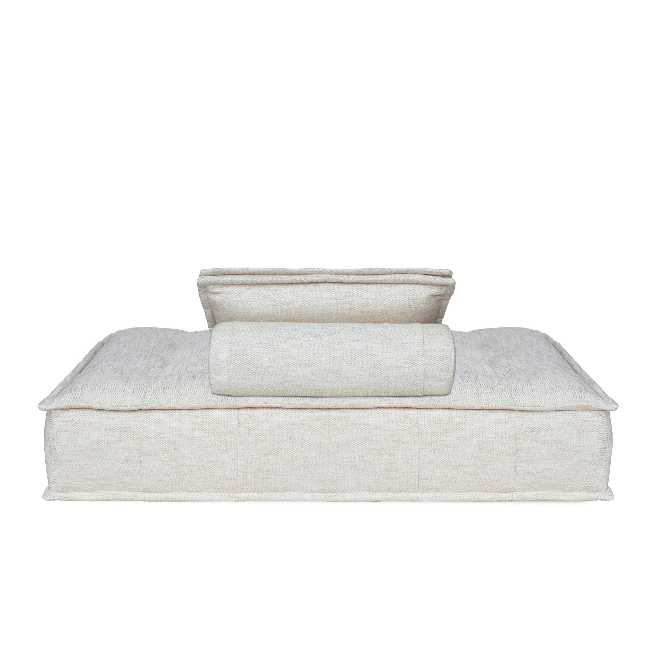 Capri Double Lounger - Natural-abc