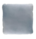 Coco Piped Velvet Cushions - Blue Grey ( White Trim )-abc