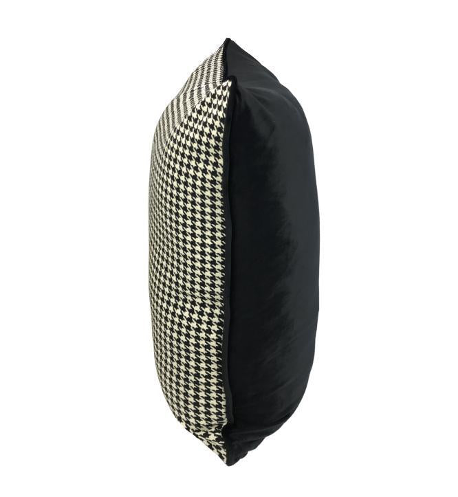 Coco Piped Cushions - Houndstooth-abc
