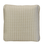 Coco Piped Cushions - Ivory Tweed-abc