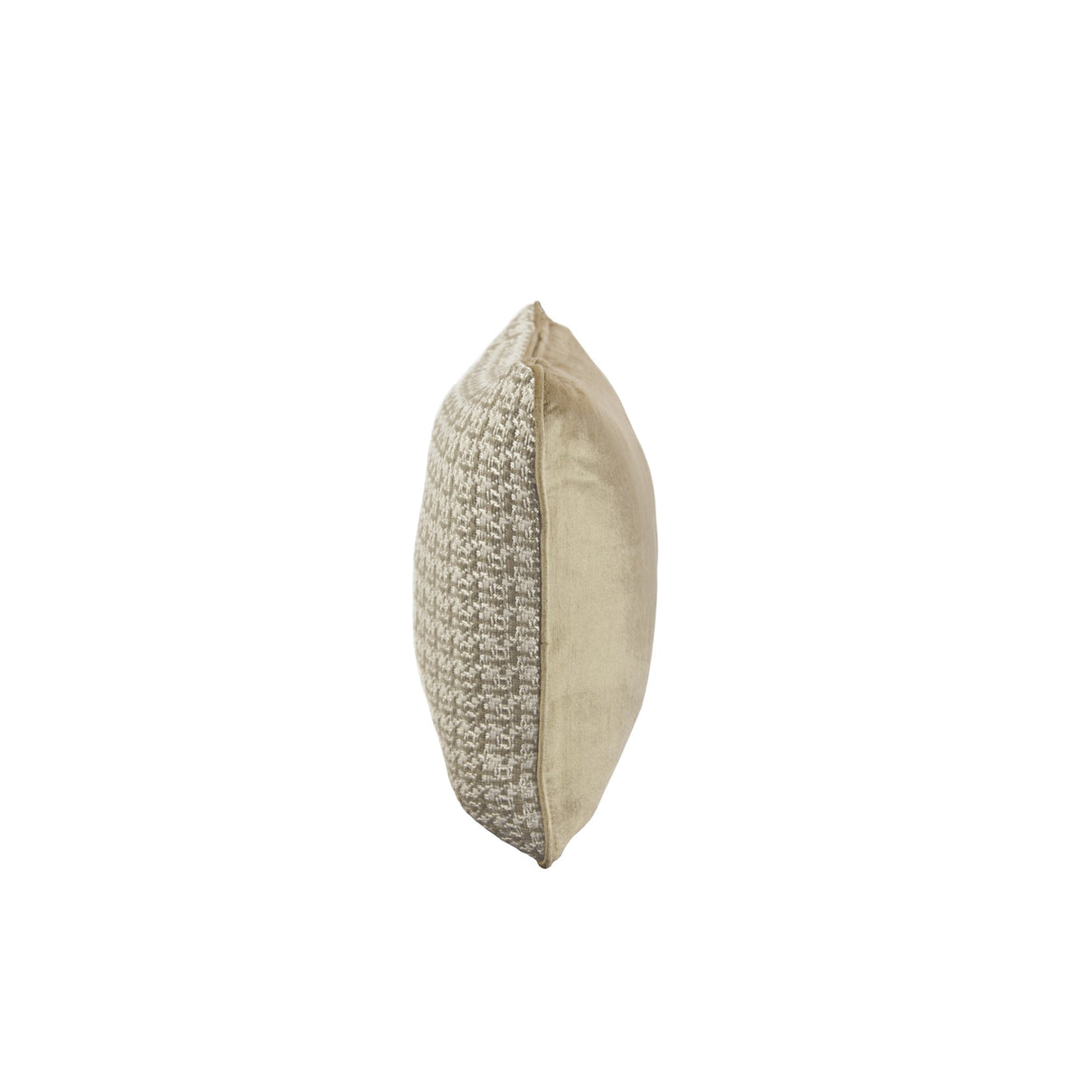 Coco Piped Lumbar Cushions - Ivory Tweed-abc