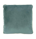Coco Piped Velvet Cushions - Aqua ( Gold Trim )-abc